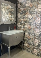 Плитка 120x40 настенная Gravity Flow Anthracite Mate гладкая матовая 7мм Cifre Плитка 120x40 настенная Gravity Flow Anthracite Mate гладкая матовая 7мм Cifre