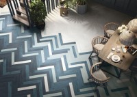 Керамогранит 59x10 Nebraska Colours Aqua рельефная матовая морской Cifre Керамогранит 59x10 Nebraska Colours Aqua рельефная матовая морской Cifre