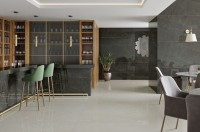 Плитка 100x33 настенная Pietra Greige гладкая глянцевая серый Cifre Плитка 100x33 настенная Pietra Greige гладкая глянцевая серый Cifre