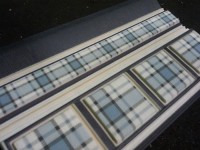 Плитка 25x15 Zocalo Lining Blue рельефная матовая голубой Cifre Плитка 25x15 Zocalo Lining Blue рельефная матовая голубой Cifre