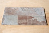 Керамогранит 28x7 настенная Subway Nature гладкая матовая коричневый Cifre