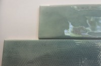 Плитка 30x8 настенная Opal Turquoise гладкая + рельефная глянцевая бирюзовый Cifre Плитка 30x8 настенная Opal Turquoise гладкая + рельефная глянцевая бирюзовый Cifre