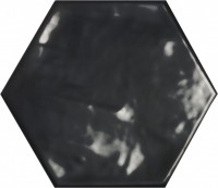 Керамогранит Ecoceramic EC.B.Chiara negro hex