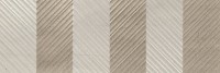 Плитка Porcelanite DOS декор 90x30 9542 Sakai Taupe Relieve Hiroki Porcelanitе Dos Sakai 9542 матовая