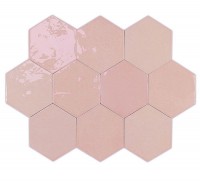 Плитка Wow Zellige Hexa Pink 122082 12x11