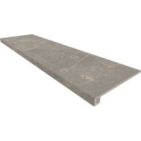 Плитка Estima ступени Set/Steptrade/BR03_NS/33x120/Riser/BR03_NS/14,5x120 неполированный серый