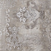 Плитка керамическая декор 59x59 Ascot INS.SILK STEELWALK NIKEL Steelwalk