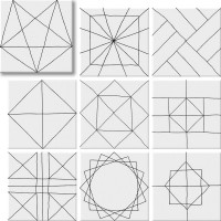 Плитка  22x22  матовая