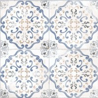 Плитка 58x58 Элис Азул матовая El Molino