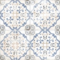 Плитка 58x58 Элис Азул матовая El Molino