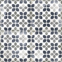 Плитка 58x58 Calvin Azul матовая El Molino