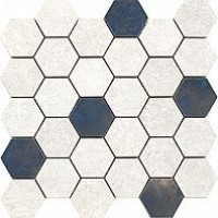 Керамогранит 29x28 Peronda 27959 D.GRUNGE WHITE HEXA GRUNGE FLOOR