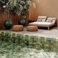 Керамогранит 20x10 Island Leaf рельефная матовая Ribesalbes