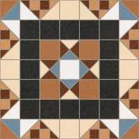 Напольная плитка 32x32 Vives Ceramica Halton Marron Barnet