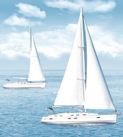 Настенная плитка панно Ceradim Ocean 50х45 КПН16Regata dec panno из 2-х шт, глазурованная