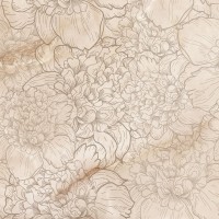 Настенная плитка панно 75x75 Cersanit Ivory IV2U013-75 бежевый. глазурованная