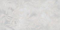 Плитка 120x60 АртВолл Цветы Серый Матовый матовая Vitra