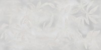 Плитка 120x60 АртВолл Цветы Серый Матовый матовая Vitra