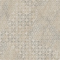 Плитка 60x60 Кварстоун декор пэчворк матовая Vitra