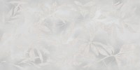 Плитка 120x60 АртВолл Цветы Серый Матовый матовая Vitra