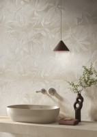 Плитка 120x60 АртВолл Цветы Слоновая Кость Матовый матовая Vitra