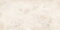 Плитка 120x60 АртВолл Цветы Слоновая Кость Матовый матовая Vitra