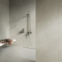 Плитка напольная 60x60 FlakeCement Кремовый МатR10A матовая Vitra
