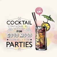 Настенная плитка декор Артвалентто Cocktail 15х15 3, глазурованная