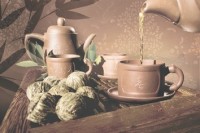 Настенная плитка декор Дельта Керамика Tea Ceremony 30х20 D1D175, коричневый, керамика, глазурованная