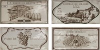 Декор Fabresa Artisan Hueso Wine Labels Decor Mix 20x10