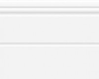Настенная плитка плинтус 25x20 Шахтинская Плитка Флора 010300000211 керамик белый. глазурованная