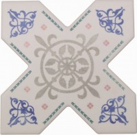 Напольная плитка 13x13 Cevica BECOLORS CROSS DEC. ARABESQUE