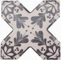 Напольная плитка 13x13 Cevica BECOLORS CROSS DEC. STENCIL NAVY