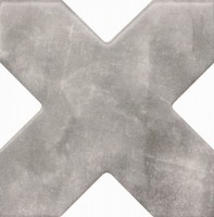 Напольная плитка 13x13 Cevica BECOLORS CROSS GREY