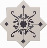 Напольная плитка 13x13 Cevica BECOLORS STAR DEC. STENCIL NAVY