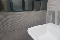 Плитка 75x25 настенная Earth Grey рельефная матовая серо-бежевый Ibero Плитка 75x25 настенная Earth Grey рельефная матовая серо-бежевый Ibero