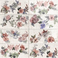 Керамическая плитка глянцевая 30x15 Mainzu Decor Alina Aquarel