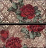 Керамогранит 20x10 Serenissima-CIR Inserto Vintage Roses Old Chicago комп/2шт