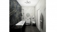 Керамогранит 120x60 Wacom Forest Pulido гладкая полированная черный Baldocer
