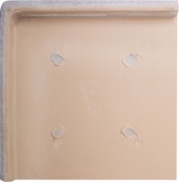 Ступень угловая 33x33 15мм Boston Cartabon Grey нескользящая r12 Exagres