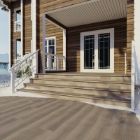 Ступень фронтальная 33x33 13мм Forest Peldano Moka нескользящая r12 Exagres