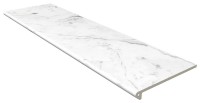 Ступень 120x32 Gres de Aragon Marble Rect Carrara Blanco