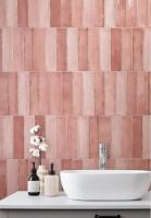 Плитка настенная 7x30 Мартиника Coral глянцевая Monopole Плитка настенная 7x30 Мартиника Coral глянцевая Monopole