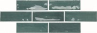 Плитка для ванны 15x5 Артисан бирюзовый 60 шт//м2 глянцевая Monopole Плитка для ванны 15x5 Артисан бирюзовый 60 шт//м2 глянцевая Monopole