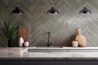 Плитка для ванны 40x5 Сердена коричневая 1 глянцевая Monopole