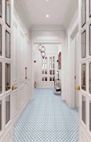 Плитка напольная,настенная 18x18 Гваделупа синий сатинированная Monopole