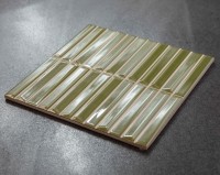 Плитка 20x20 Мелоди оливковая глянцевая Monopole