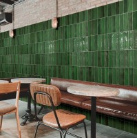 Плитка настенная 7x30 Мартиника Green глянцевая Monopole Плитка настенная 7x30 Мартиника Green глянцевая Monopole