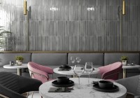 Плитка для ванны 40x5 Сердена серая 1 глянцевая Monopole