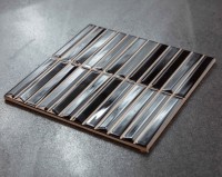 Плитка 20x20 Мелоди черная глянцевая Monopole